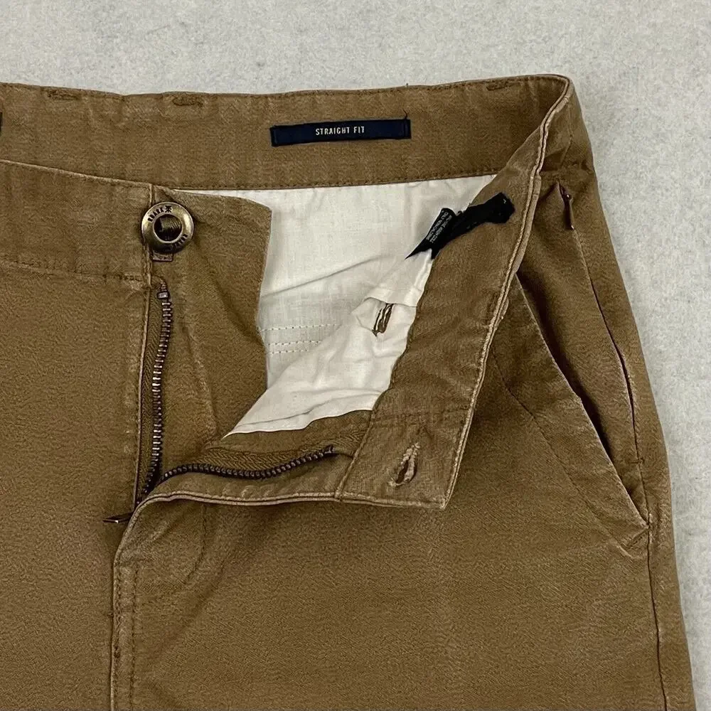 Roark Chino Pants Mens 28 Tan  Porter HD Straight Fit Stretch Travel Outdoor